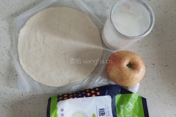 玫瑰花苹果派的做法图解1