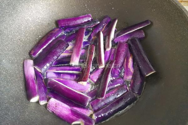 肉末茄子盖饭的做法图解6