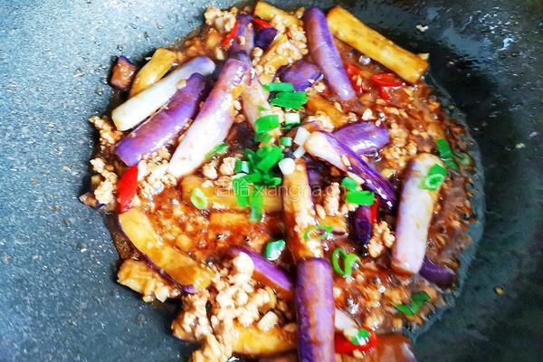 肉末茄子盖饭的做法图解11