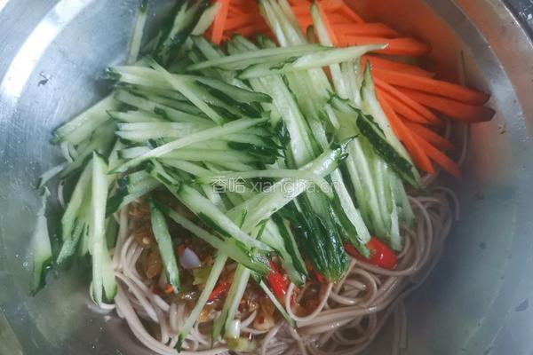 凉拌荞麦面的做法图解9