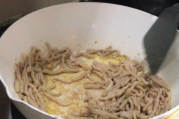 葱爆肉丝的做法图解7
