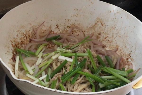 葱爆肉丝的做法图解12