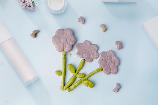 宝宝辅食花形馒头的做法图解8