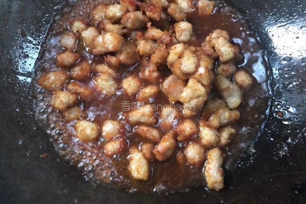 菠萝咕噜肉的做法图解11