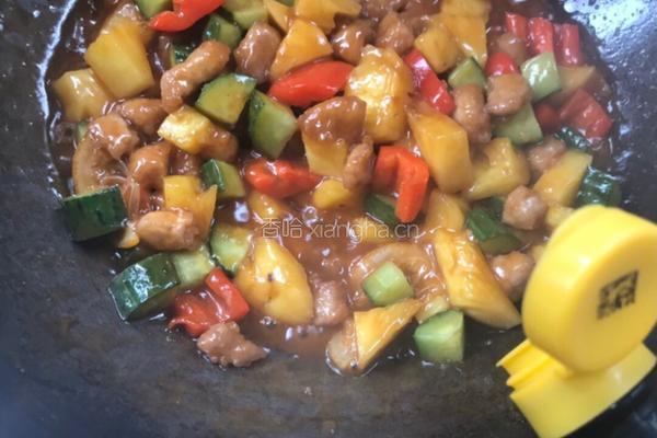 菠萝咕噜肉的做法图解13