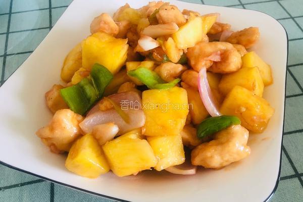 菠萝咕噜肉的做法图解7