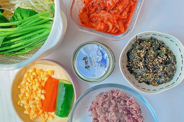 金枪鱼韩式拌饭（美味吃法）的做法图解1