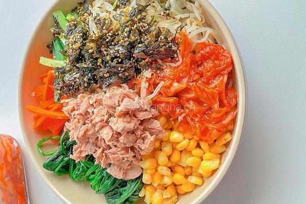 金枪鱼韩式拌饭（美味吃法）的做法图解4