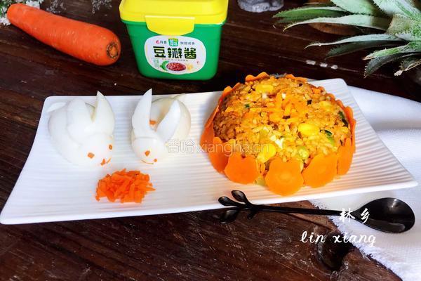 小白兔酱炒饭的做法图解24