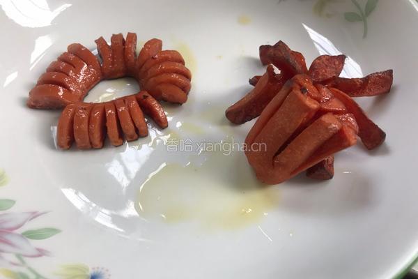 油菜鸡蛋面的做法图解7