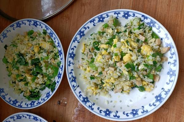 火腿蛋炒饭的做法图解7