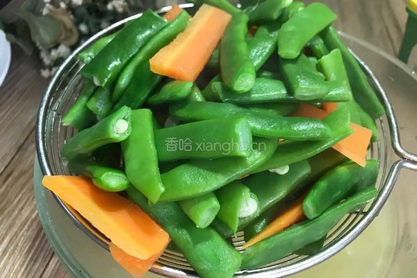 酱香四季豆的做法图解7