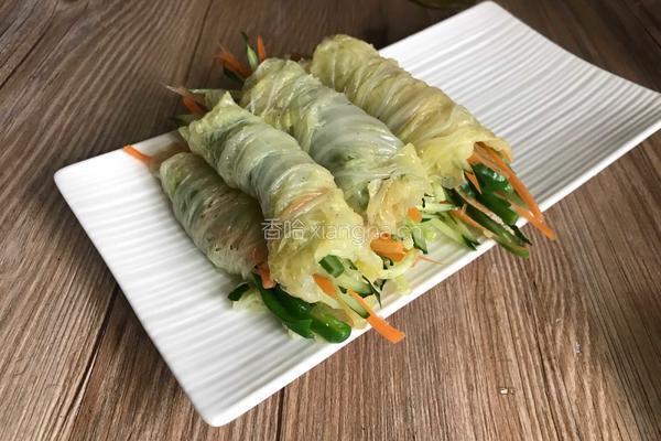 减肥养颜时蔬卷的做法图解18
