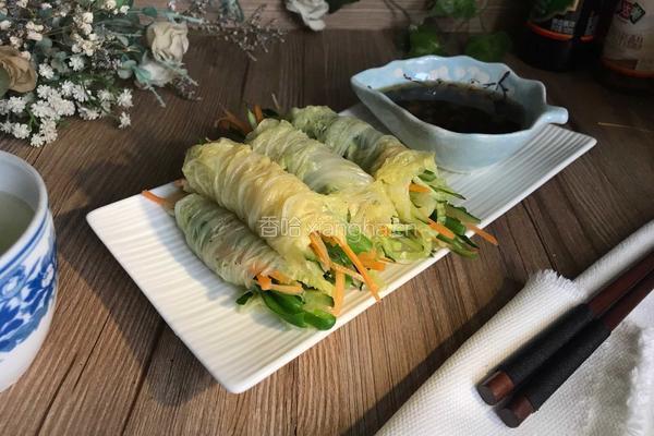 减肥养颜时蔬卷的做法图解19