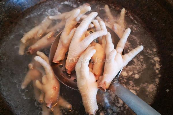 豆豉凤爪的做法图解4