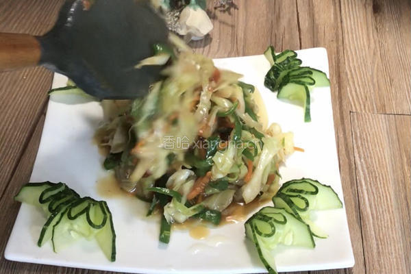酸辣包菜丝的做法图解15