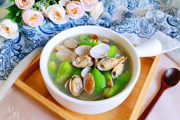 花蛤丝瓜汤的做法图解14