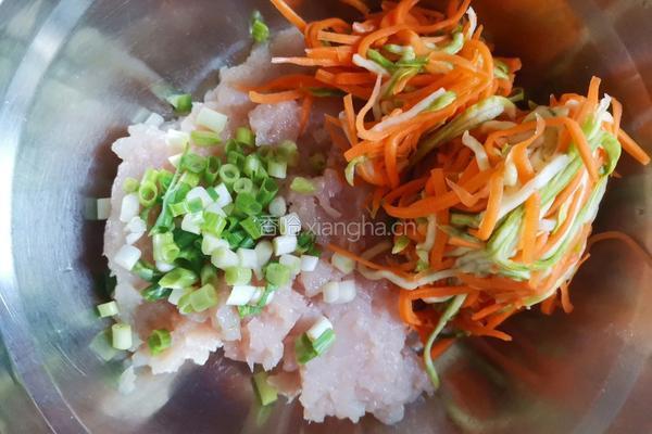 蔬菜鸡肉饼（低卡减脂）的做法图解6