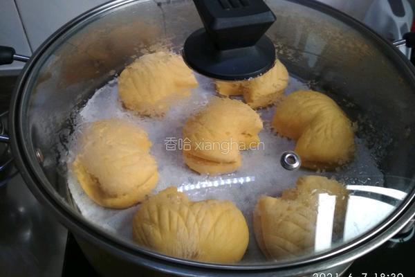 南瓜馒头的做法图解13