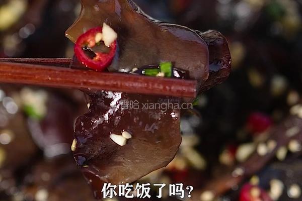 秘密料汁做凉拌木耳 这个料汁拌海带丝黄瓜条都好吃的做法图解7