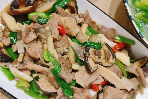 平菇炒肉的做法图解6