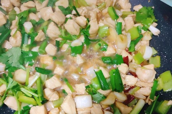 蒜香鸡丁的做法图解3