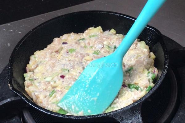 蔬菜肉饼的做法图解9
