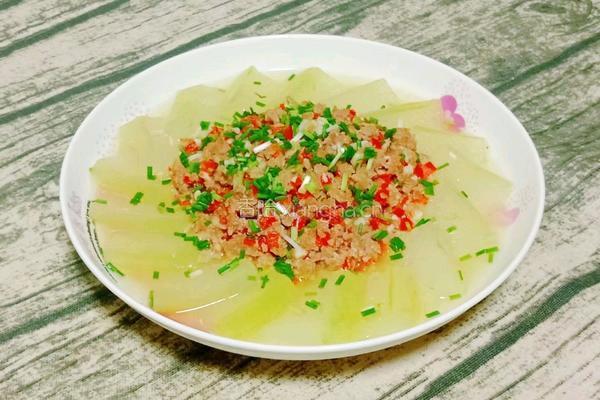 肉末蒸冬瓜的做法图解14