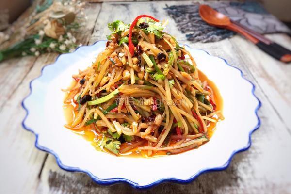 凉拌土豆丝的做法图解15