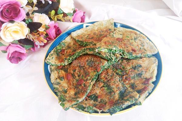 蔬菜鸡蛋饼的做法图解12