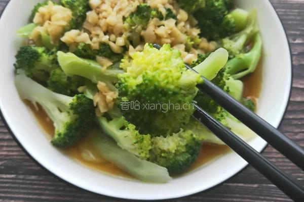 蒜蓉西蓝花的做法图解8