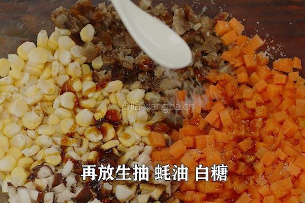 客家人创意美食糯米咸鸭蛋 馅料丰富 小孩超爱吃的做法图解6