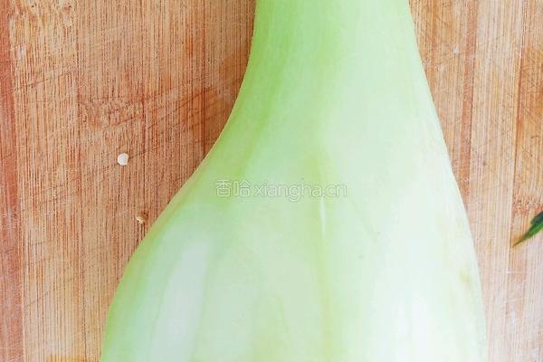 清炒蒲瓜丝的做法图解1