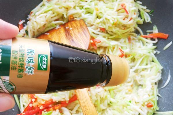 清炒蒲瓜丝的做法图解9
