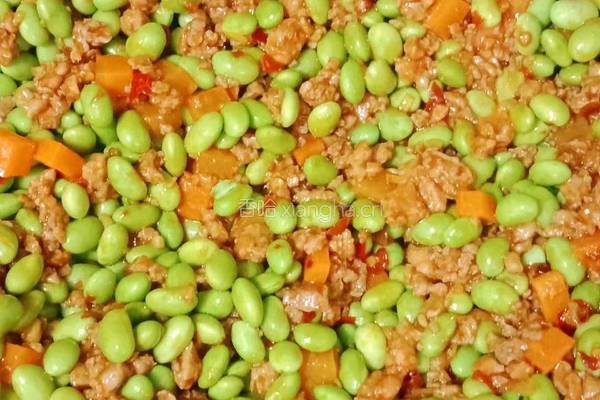 肉末炒毛豆米的做法图解13