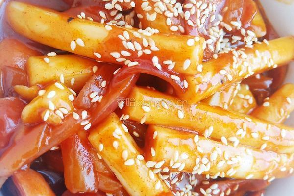 韩式辣炒年糕的做法图解14