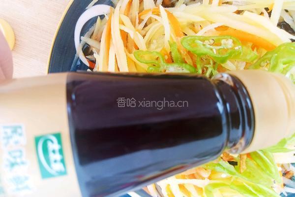 炝拌三丝的做法图解8