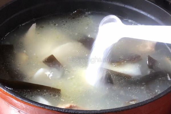 山药海带脊骨汤的做法图解13
