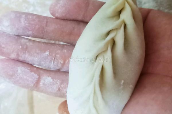 柳叶豆沙包的做法图解10