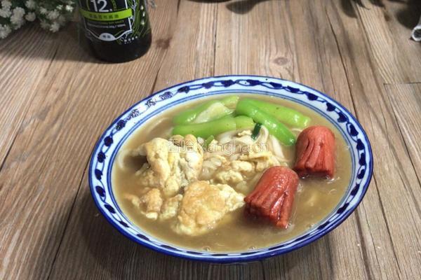丝瓜鸡蛋汤面的做法图解14