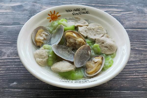 蛤蜊丝瓜粉丝汤的做法图解11