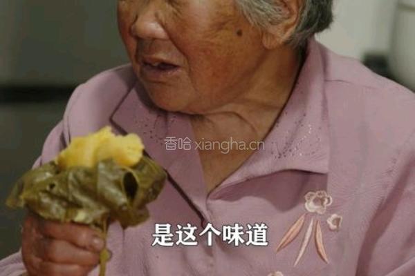 桐子叶（玉米叶）粑粑 香甜软糯的做法图解10