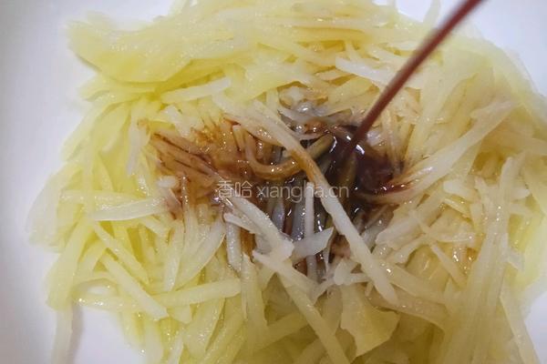 酸辣土豆丝的做法图解5