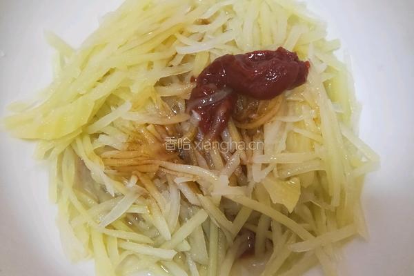 酸辣土豆丝的做法图解6