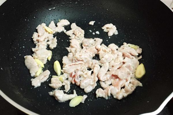 荷兰豆炒肉的做法图解8