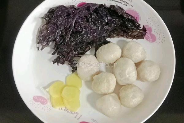 紫菜肉丸蛋花汤的做法图解5