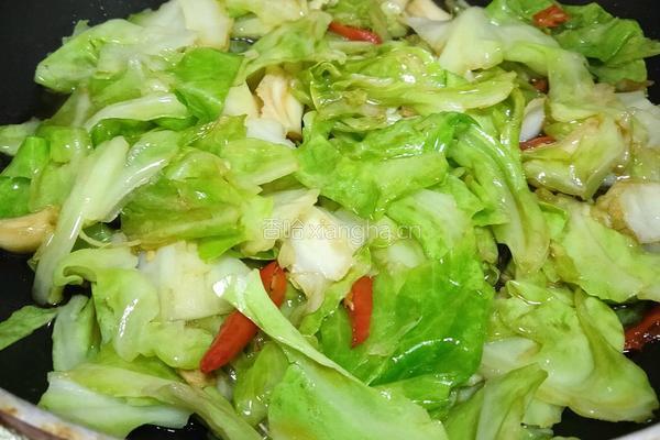 手撕包菜的做法图解6