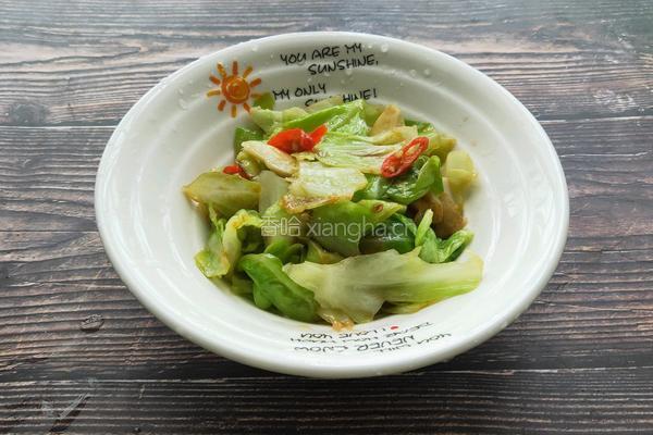 手撕包菜的做法图解11