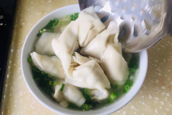 鸡肉原汤馄饨的做法图解8