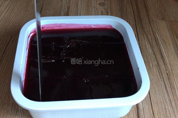 桑葚子酸奶冰粉的做法图解10